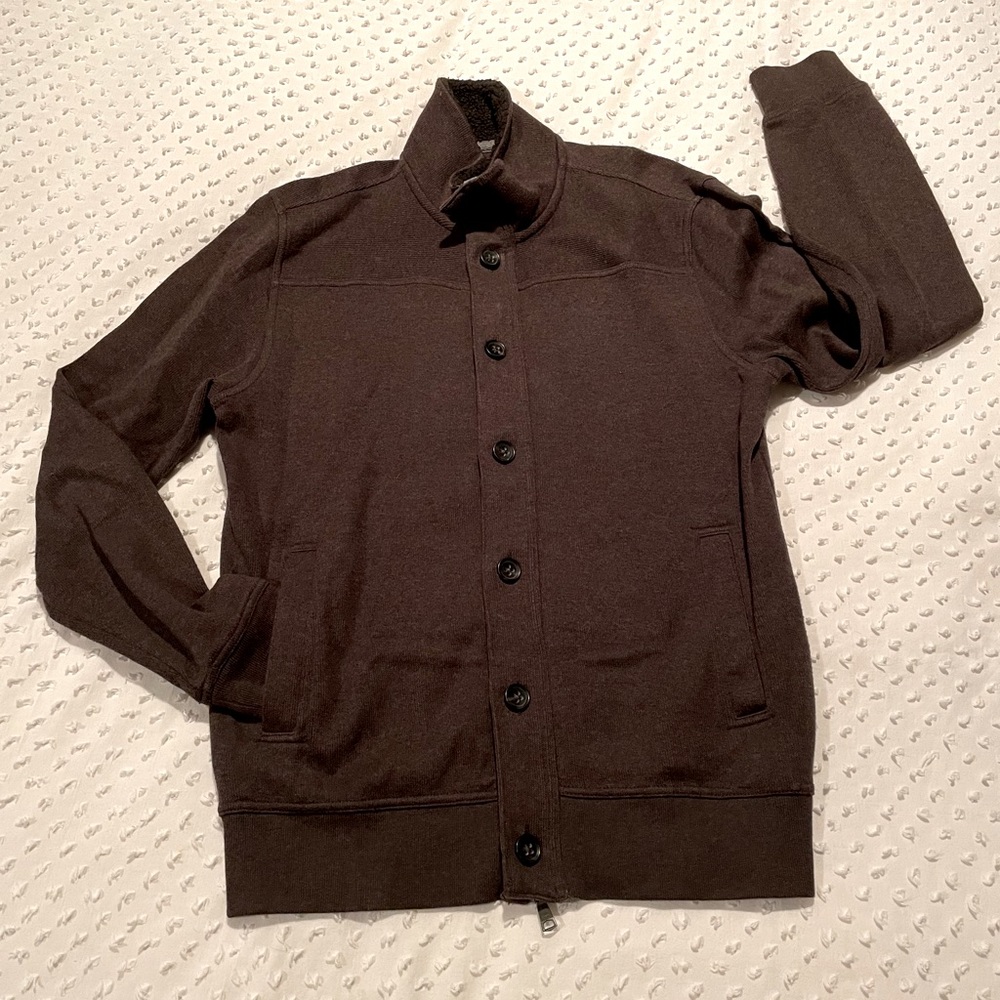 Banana Republic Button Up and Zip Up Sweater - M